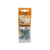 BOULON TETE 6 PANS  AZ B30 STANDERS 4X30 X15