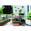 BALCONNIERE POLYPROPYLENE TERRE CUITE 16,5X49CM