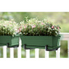 BALCONNIERE POLYPROPYLENE KAKI 16,5X49CM