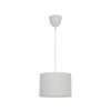SUSPENSION SITIA E27 D28 60W COTON BLANC