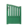 PORTILLON ALU AJOURE-PLEIN MOELLAN 1X1,25M