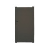 PORTILLON ALU GRIS PLEIN LAO 1X1,70M