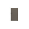 PORTILLON ALU GRIS PLEIN LAO 1X1,70M
