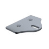 ETRIER FIXATION BARREDAGE ALU 5X10CM