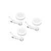 SPOT ENCASTRE SDB LED BAZAO BLANC NEUTRE IP44 LOT DE 3