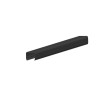 CACHE RAINURE POTEAU CLEA PVC GRIS HAUTEUR 2,4CM