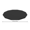 BACHE 4 SAISONS PISCINE TUBULAIRE DIAMETRE 366 CM