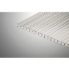 PLAQUE PLAT POLYCARBONATE CLAIR 400X98CM EP16MM