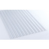 PLAQUE PETIT ONDE PVC TRANSPARENT 152X90CM