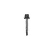 FIXATION TIREFOND L.35MM ANTHRACITE RAL 7024 PLAQUE ROOFTILE X100 KIT