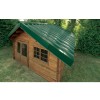 PLAQUE TOITURE NERVUREE ACIER GALVANISE VERT 200X105 EP0.50MM