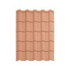 PLAQUE TOITURE EASY IMITATION TUILES METAL GALLEA TERRA COTTA