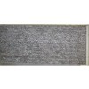 RIDEAU PORTIERE CHENILLES GRIS CHINE 90X220