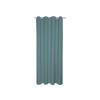 RIDEAU TAMISANT LEYA COTON BIOLOGIQUE 140X280 AQUA 2 BLEU VERT