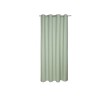 RIDEAU TAMISANT LEYA COTON BIOLOGIQUE 140X280 SAGE 5 VERT