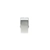 ROULETTE FIXE PLATINE BLANC DIAMETRE 40MM