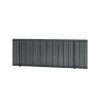 LAMELLE PVC 1,5X2,5M GRIS KIT de 50