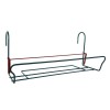 SUPPORT BALCONNIERE RECTANGULAIRE GRIS 50X17