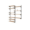 SERRE LIVRES ACIER 80X0,88 BLANC