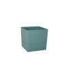 POT CARRE POLYPROPYLENE DIAMETRE 19,3CM VERT