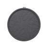 SOUCOUPE A ROULEAUX DIAMETRE 45CM GRIS