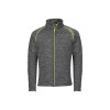 GILET LENNY GRIS CHINE/JAUNE FLUO TAILLE XXL