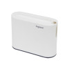 MULTIPRISE 2 PRISES 6A+USB BLANC/NOIR