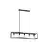 SUSPENSION ELDRICK 5XE27 D20 40W METAL NOIR