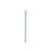 SUPPORT DE PLAFOND POUR RIDEAU DE DOUCHE 50CM BLANC