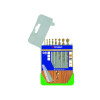 FORET BOIS TECHNIC QUEUE CYLINDRIQUE COFFRET 8 PIECES