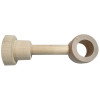 SUPPORT POUR TRINGLE A RIDEAU D28 LISS 85/130 ERABLE