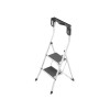 MARCHEPIED 2 MARCHES SAFETY ERGO PLUS + GARDE CORP ET TABLETTE PORTE O