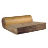 LAINE DE VERRE REVETU KRAFT 1.2X2.6M EP300MM ROULEAU 3.12M2