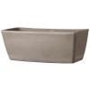 JARDINIERE GARDA GRAFITE 42X17,6CM H15,6CM TERRE CUITE INDUSTRIELLE