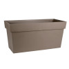 JARDINIERE TOSCANE 79X36X38.8 74L TAUPE RESERVE EAU