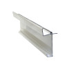 FAITAGE EN KIT INFERIEUR 4MM  JOINT LEVRE BLANC