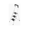 MARCHEPIED 3 MARCHES + GARDE CORPS + TABLETTE PORTE OUTILS
