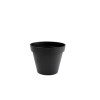 POT ROND TOSCANE DIAM. 30X26 10L GRIS ANTHRACITE