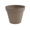 POT ROND TOSCANE DIAM. 30X26 10L TAUPE