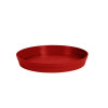 SOUCOUPE TOSCANE DIAMETRE 28CM POT DIAMETRE 40CM ROUGE
