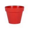 POT ROND TOSCANE DIAM. 30X20.6 10L ROUGE