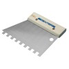 COUTEAU COLLE PARQUET/CARRELAGE DEXTER 18CM LAME ACIER MANCHE BOIS