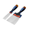 COUTEAU DEXTER LAME INOX MANCHE BI-MATIERE 4 ET 12CM LOT DE 2
