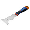 COUTEAU GRATTOIR 8 EN 1 DEXTER INOX+EMBOUT PH2 DANS MANCHE BI-MATIERE