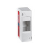 TABLEAU ELECTRIQUE BLANC VIDE 1RANG 2MODULE
