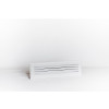GRILLE DE DECOMPRESSION ACIER LAQUE EPOXY  EQUATION 19.5 X 6 CM