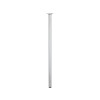 PIED TABLE CYLINDRIQUE FIXE 30x80CM ACIER CHROME