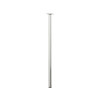 PIED TABLE CYLINDRIQUE 30X70CM ACIER CHROME