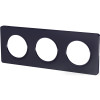 PLAQUE TRIPLE LISERE ODACE ANTHRACITE