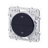 INTERRUPTEUR VOLET ROULANT ODACE ANTHRACITE